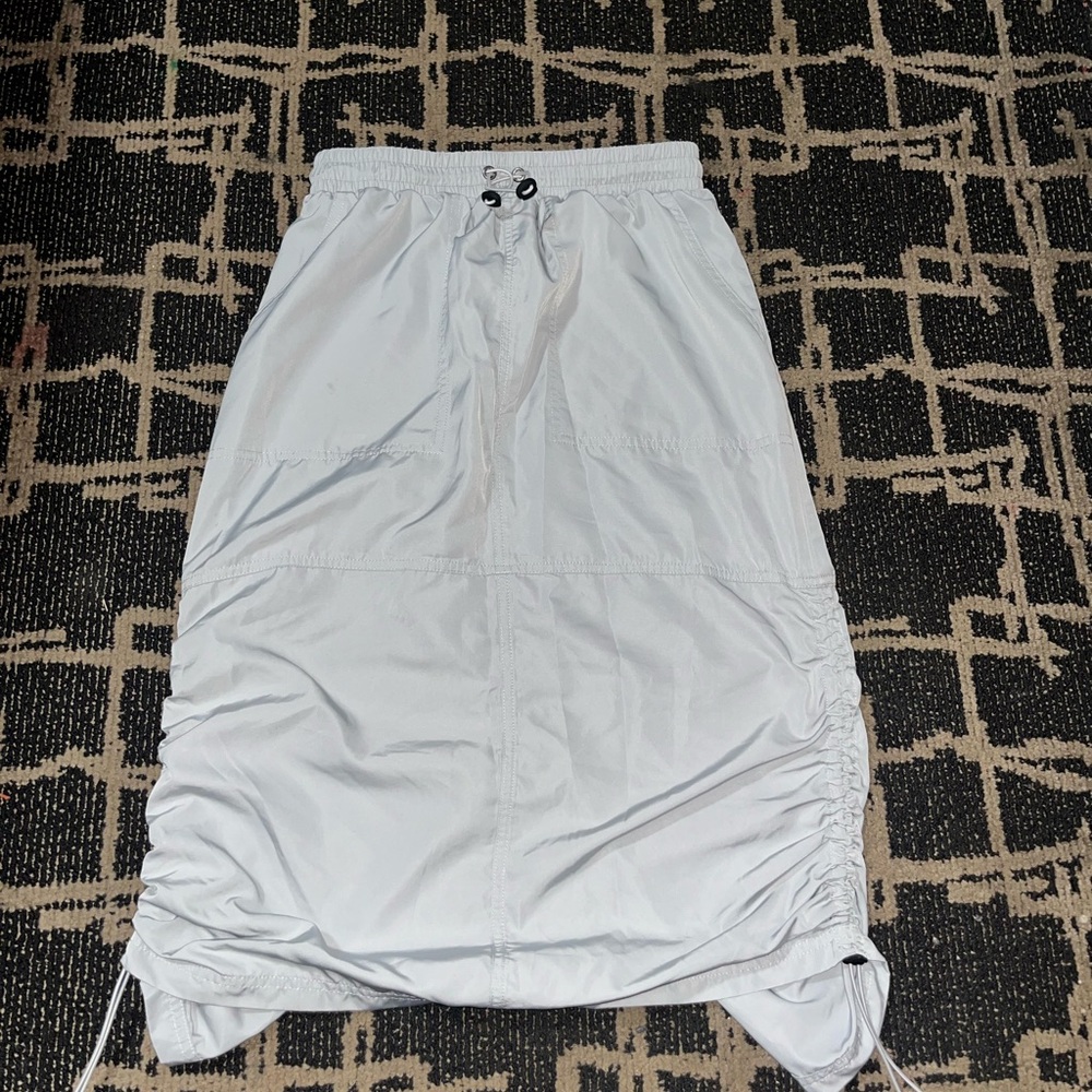 Grey parachute skirt
